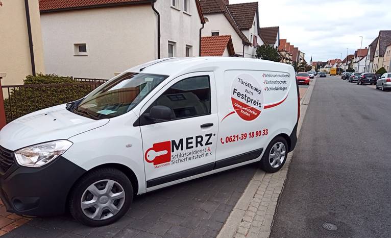 Unser Einsatzfahrzeug für den Außendienst Schlüsseldienst Bobenheim-Roxheim Festpreis